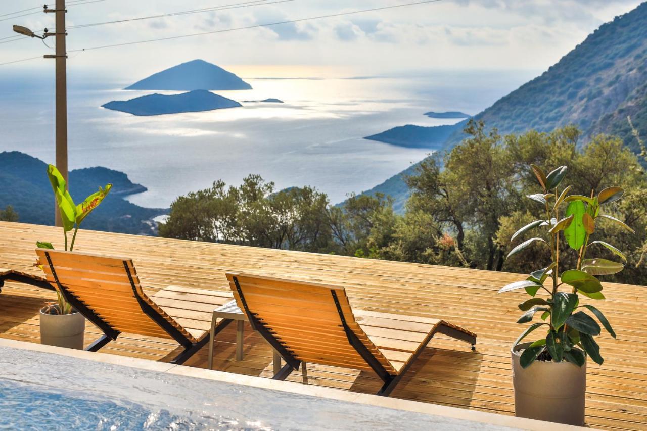 14 Premium Villas With Openair Restaurant&Tennis Court In Nature - Notos Club Kaş Kültér fotó