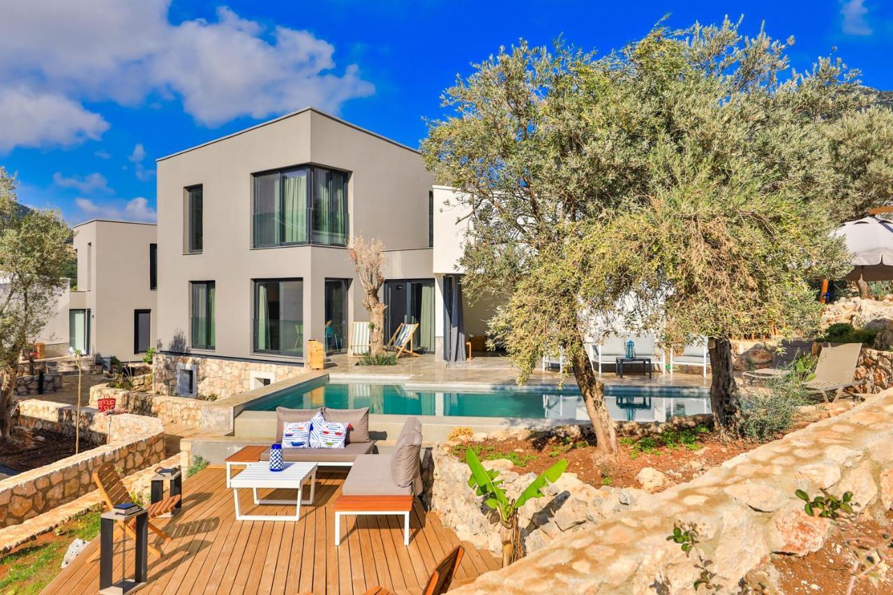 14 Premium Villas With Openair Restaurant&Tennis Court In Nature - Notos Club Kaş Kültér fotó