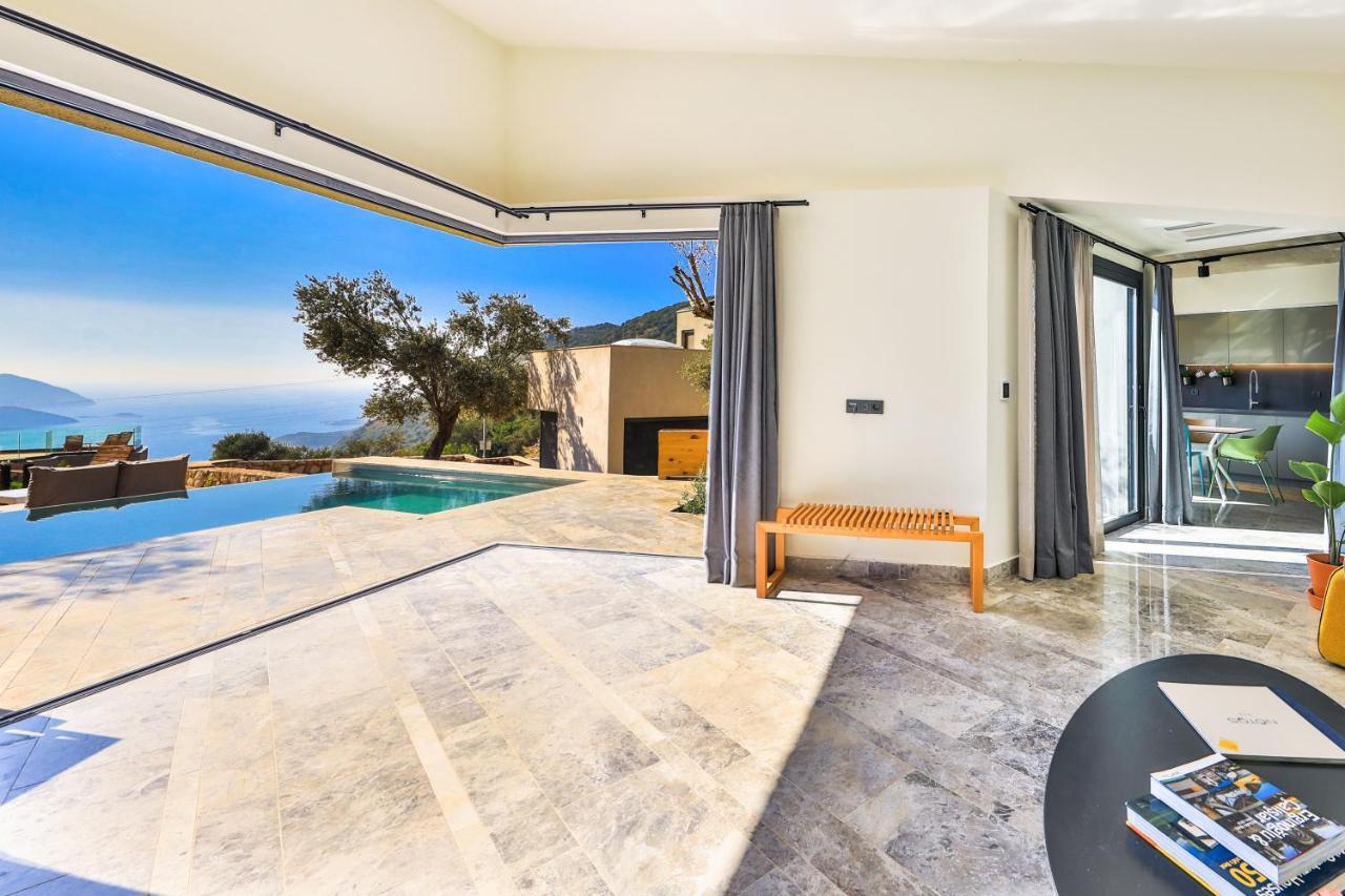 14 Premium Villas With Openair Restaurant&Tennis Court In Nature - Notos Club Kaş Kültér fotó