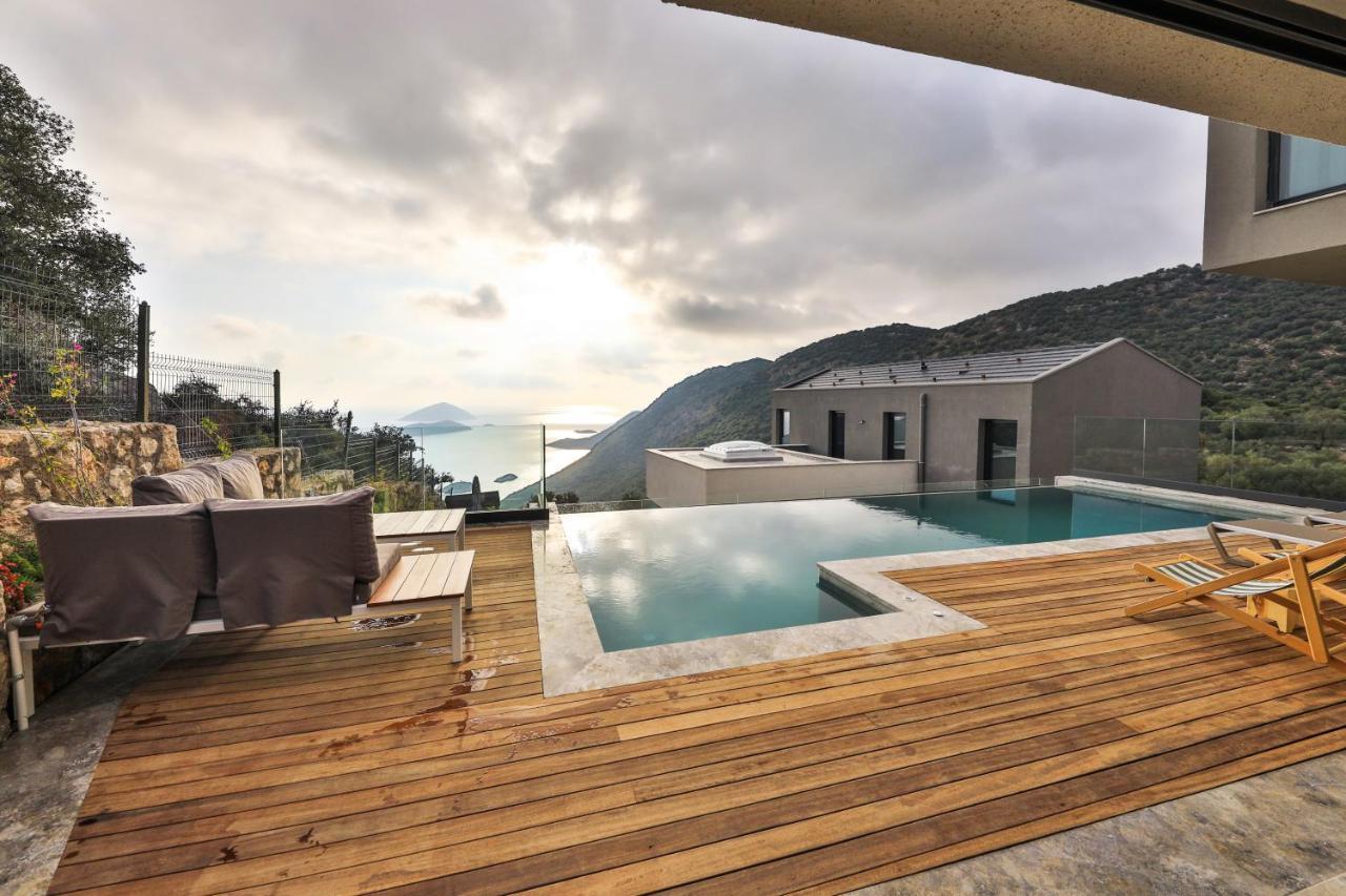 14 Premium Villas With Openair Restaurant&Tennis Court In Nature - Notos Club Kaş Kültér fotó