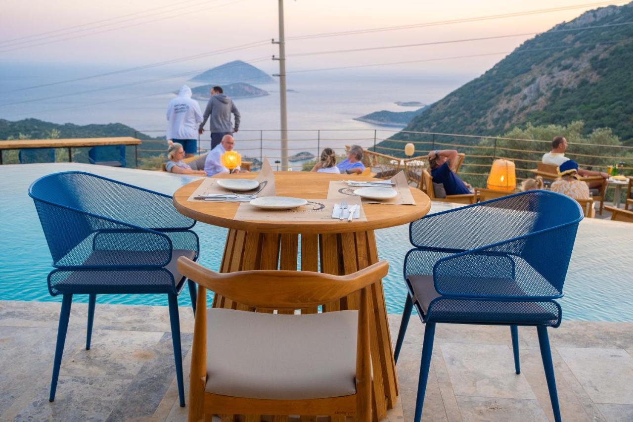14 Premium Villas With Openair Restaurant&Tennis Court In Nature - Notos Club Kaş Kültér fotó