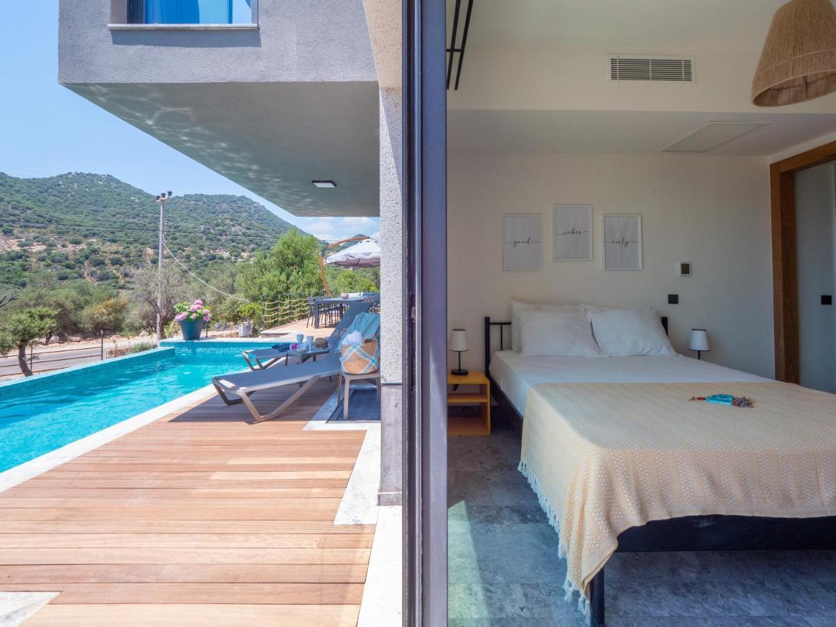 14 Premium Villas With Openair Restaurant&Tennis Court In Nature - Notos Club Kaş Kültér fotó