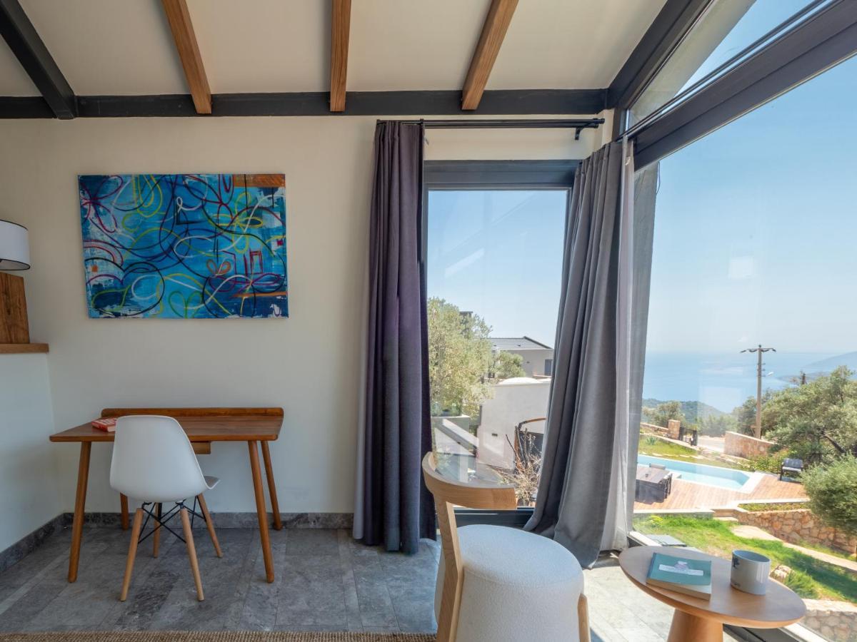 14 Premium Villas With Openair Restaurant&Tennis Court In Nature - Notos Club Kaş Kültér fotó
