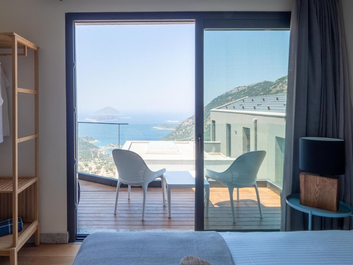 14 Premium Villas With Openair Restaurant&Tennis Court In Nature - Notos Club Kaş Kültér fotó