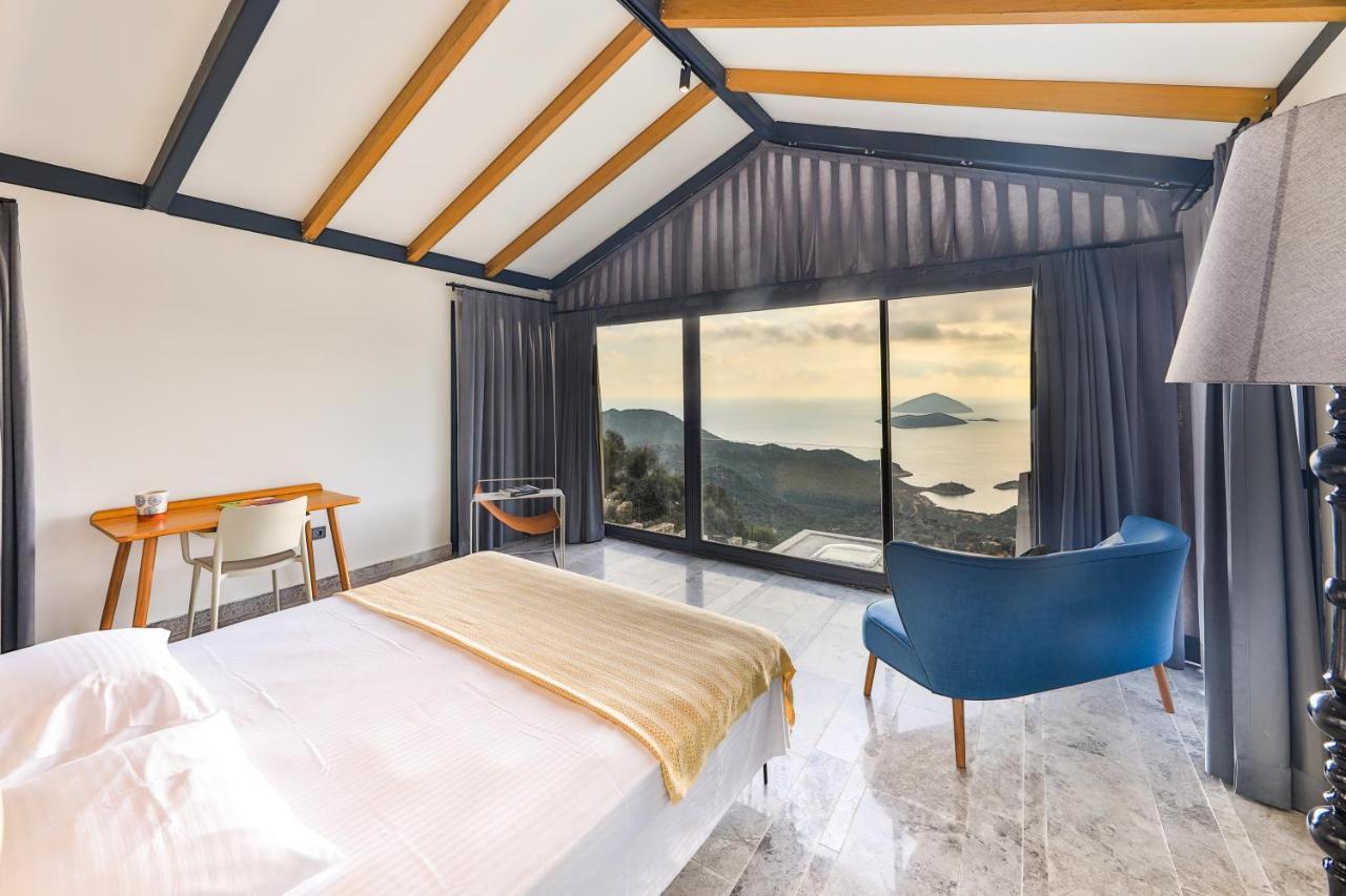 14 Premium Villas With Openair Restaurant&Tennis Court In Nature - Notos Club Kaş Kültér fotó