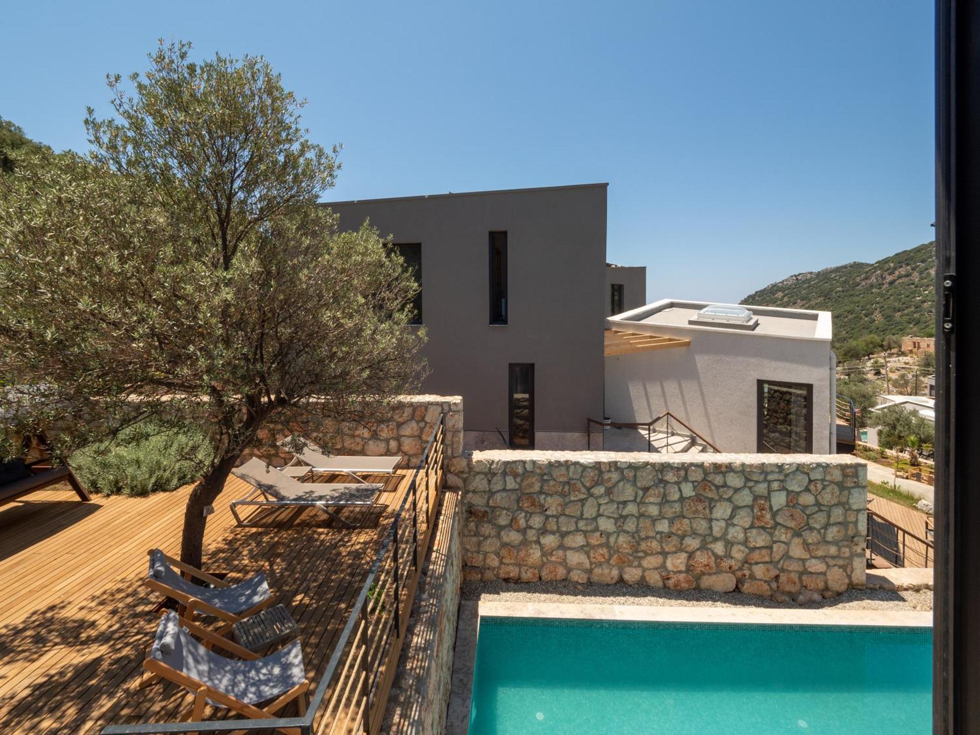 14 Premium Villas With Openair Restaurant&Tennis Court In Nature - Notos Club Kaş Kültér fotó